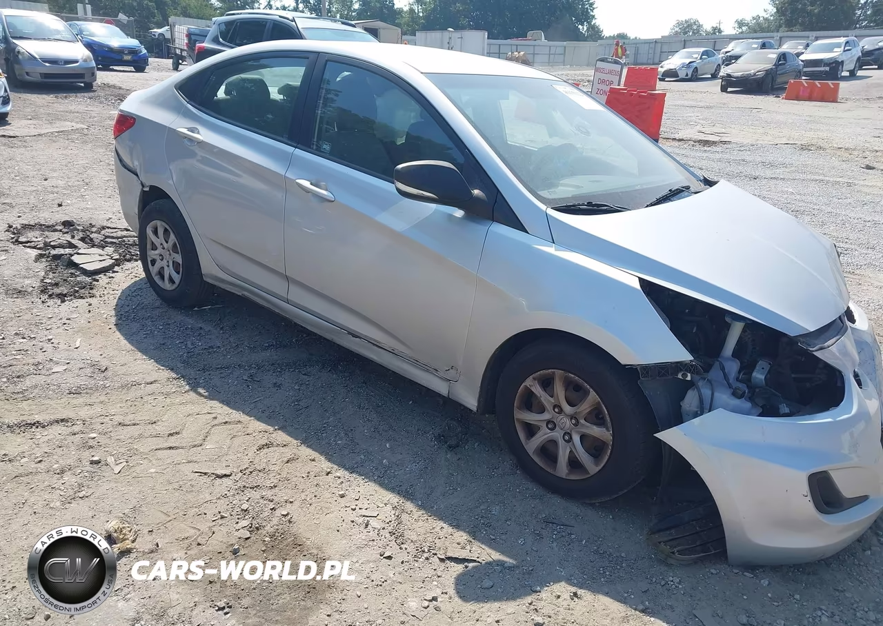 2013 Hyundai Accent Gls VIN:KMHCT4AE0DU290210 - 1