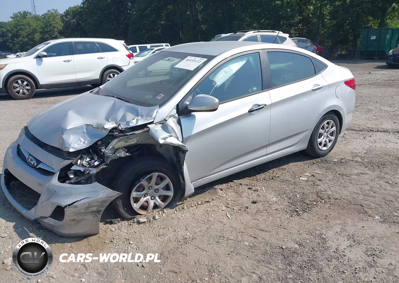2013 Hyundai Accent Gls VIN:KMHCT4AE0DU290210 - 2