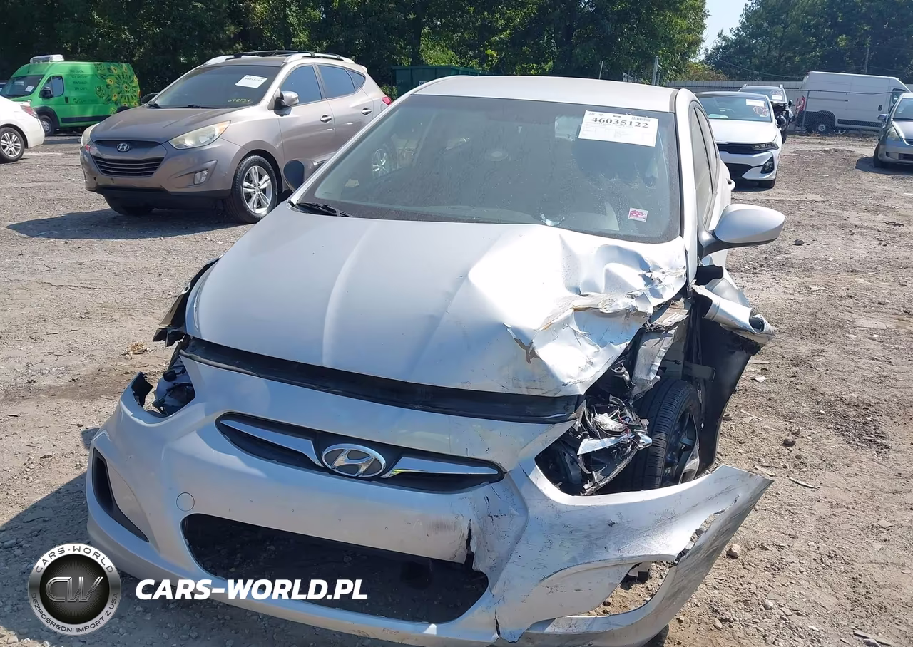 2013 Hyundai Accent Gls VIN:KMHCT4AE0DU290210 - 6