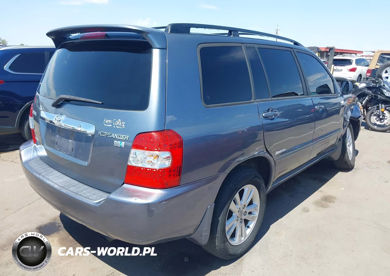 2006 Toyota Highlander Hybrid Limited V6 VIN:JTEEW21A760018085 - 4