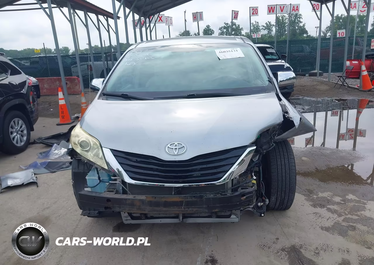 2012 Toyota Sienna Base V6 7 Passenger VIN:5TDZK3DC9CS195475 - 12