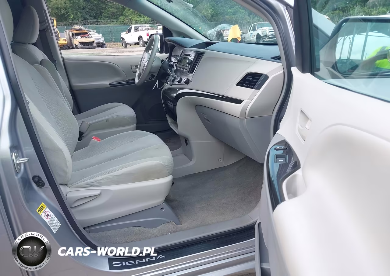2012 Toyota Sienna Base V6 7 Passenger VIN:5TDZK3DC9CS195475 - 5