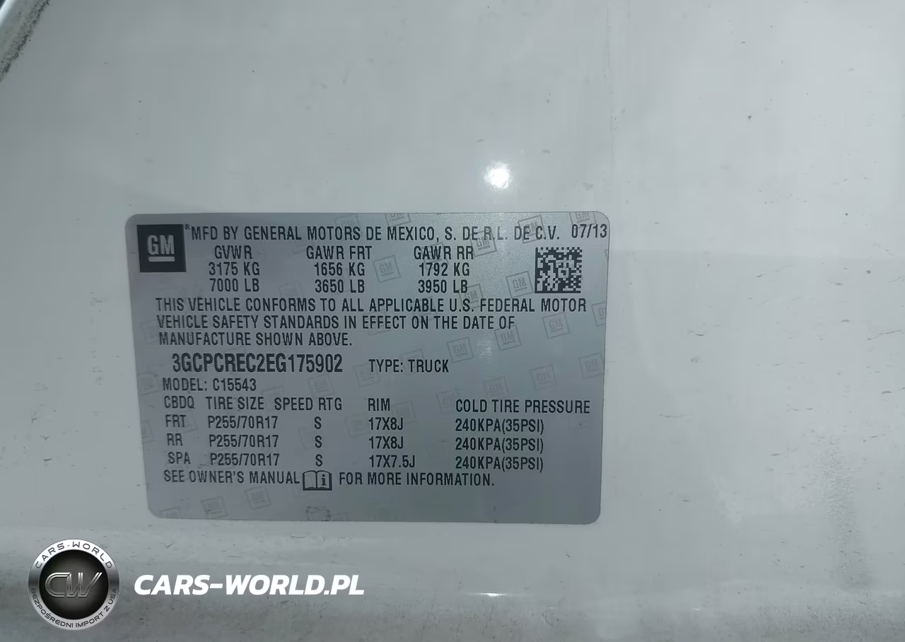 2014 Chevrolet Silverado 1500 1Lt VIN:3GCPCREC2EG175902 - 9