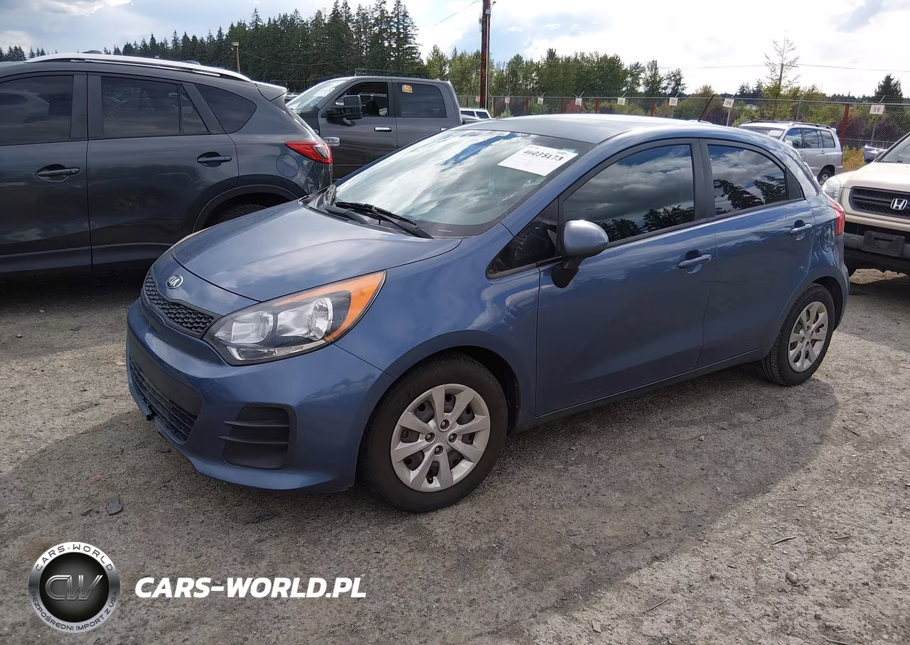 2016 Kia Rio Lx VIN:KNADM5A30G6575456 - 2