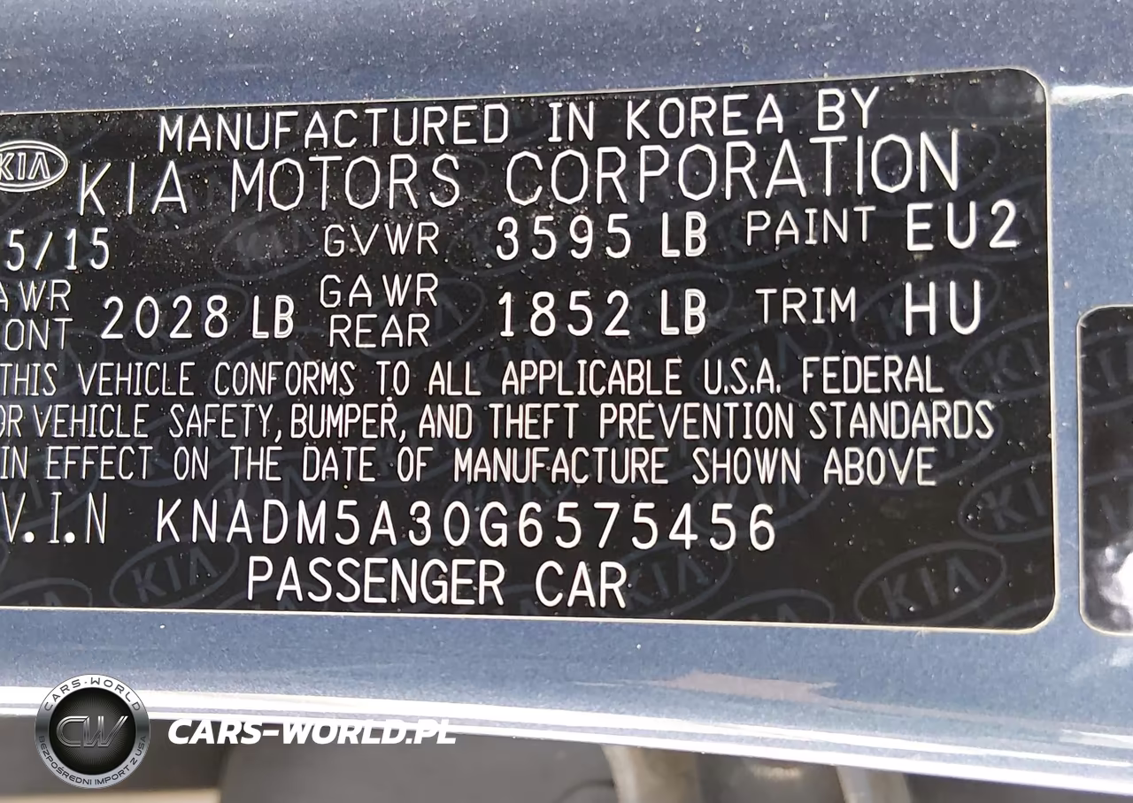 2016 Kia Rio Lx VIN:KNADM5A30G6575456 - 9