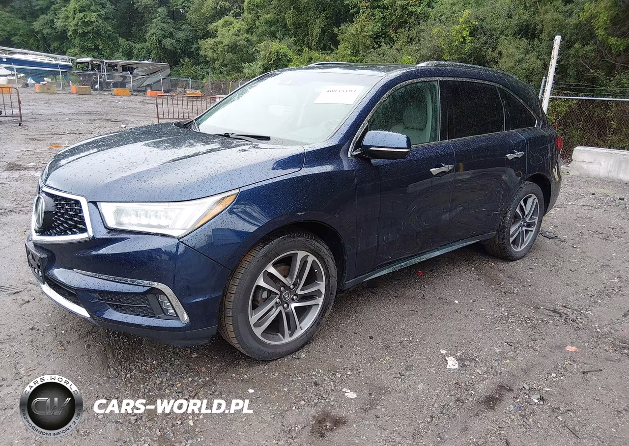 2017 Acura Mdx Advance Package VIN:5FRYD4H89HB006383 - 2