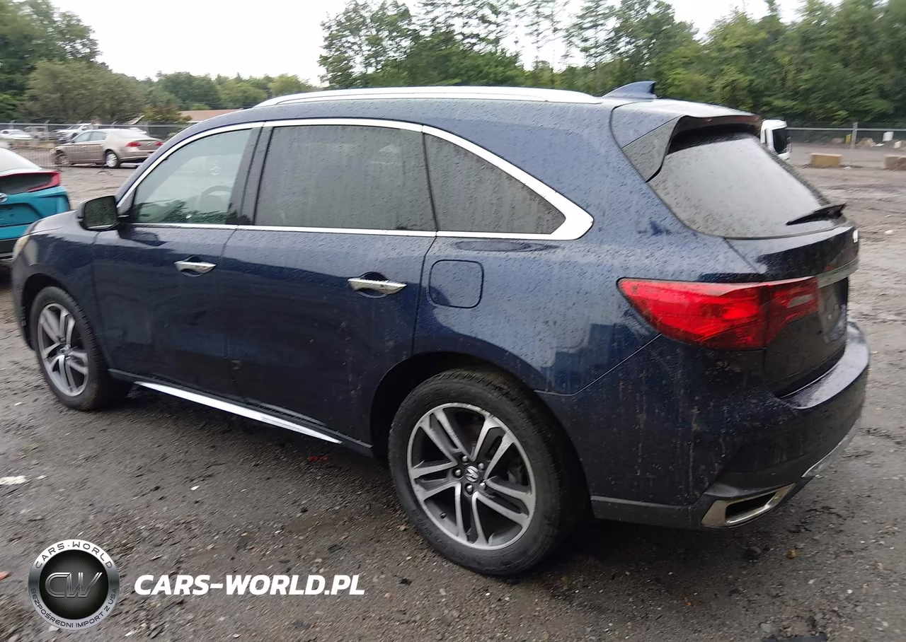 2017 Acura Mdx Advance Package VIN:5FRYD4H89HB006383 - 3