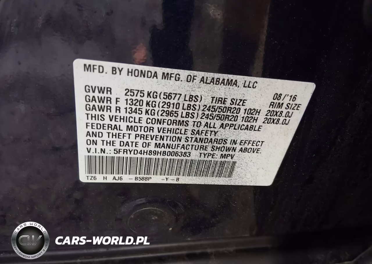 2017 Acura Mdx Advance Package VIN:5FRYD4H89HB006383 - 9