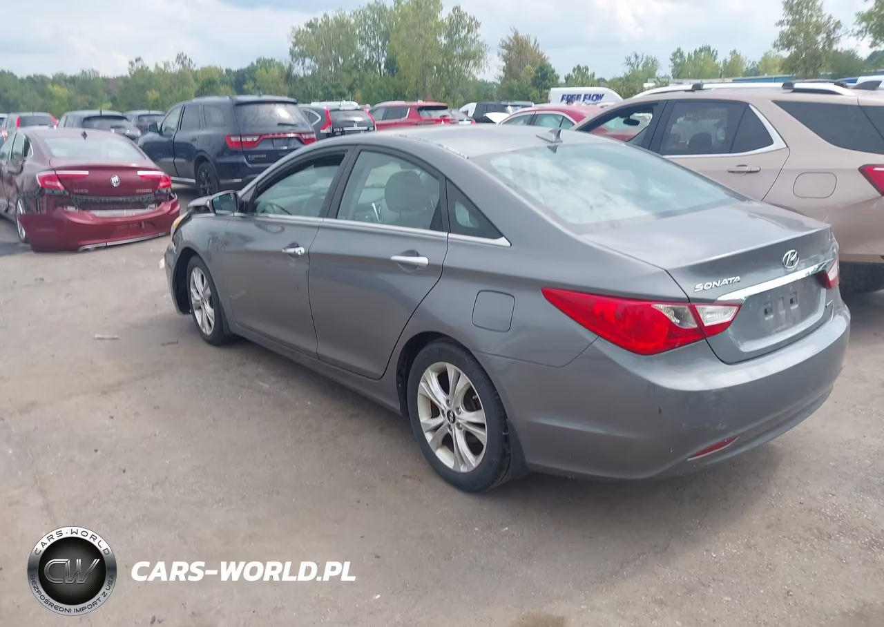2013 Hyundai Sonata Limited VIN:5NPEC4ACXDH809415 - 3