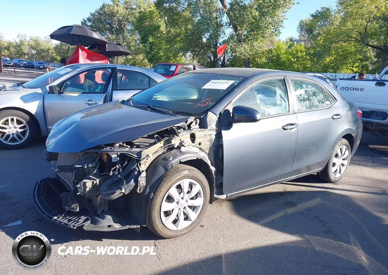 2016 Toyota Corolla Le VIN:5YFBURHE1GP397171 - 2