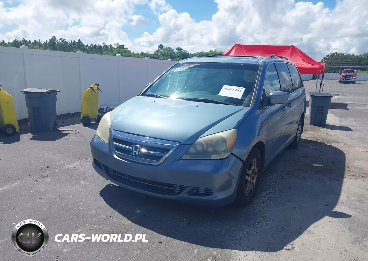 2005 Honda Odyssey Ex-L VIN:5FNRL38685B029330 - 2