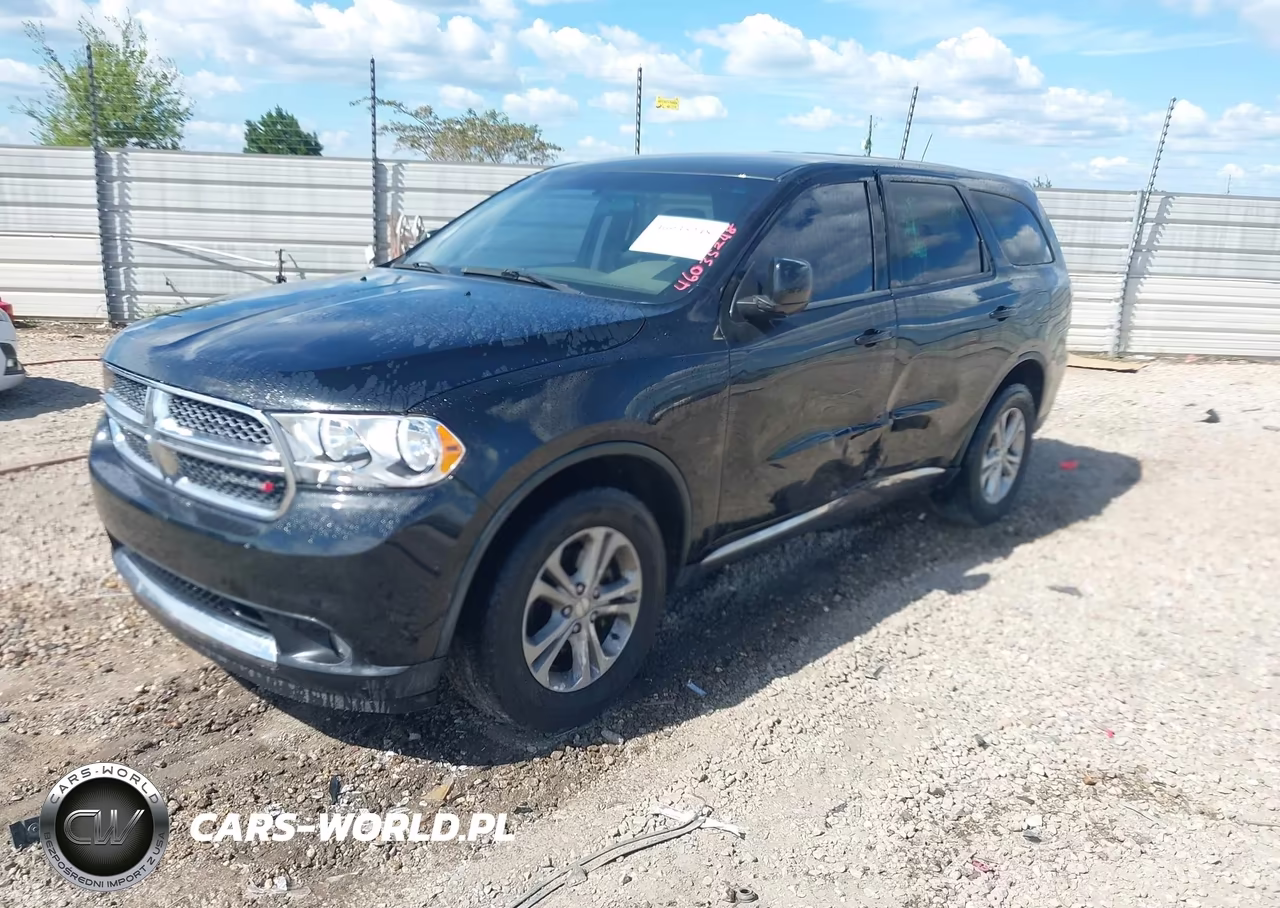2012 Dodge Durango Sxt VIN:1C4RDJAG6CC271497 - 2