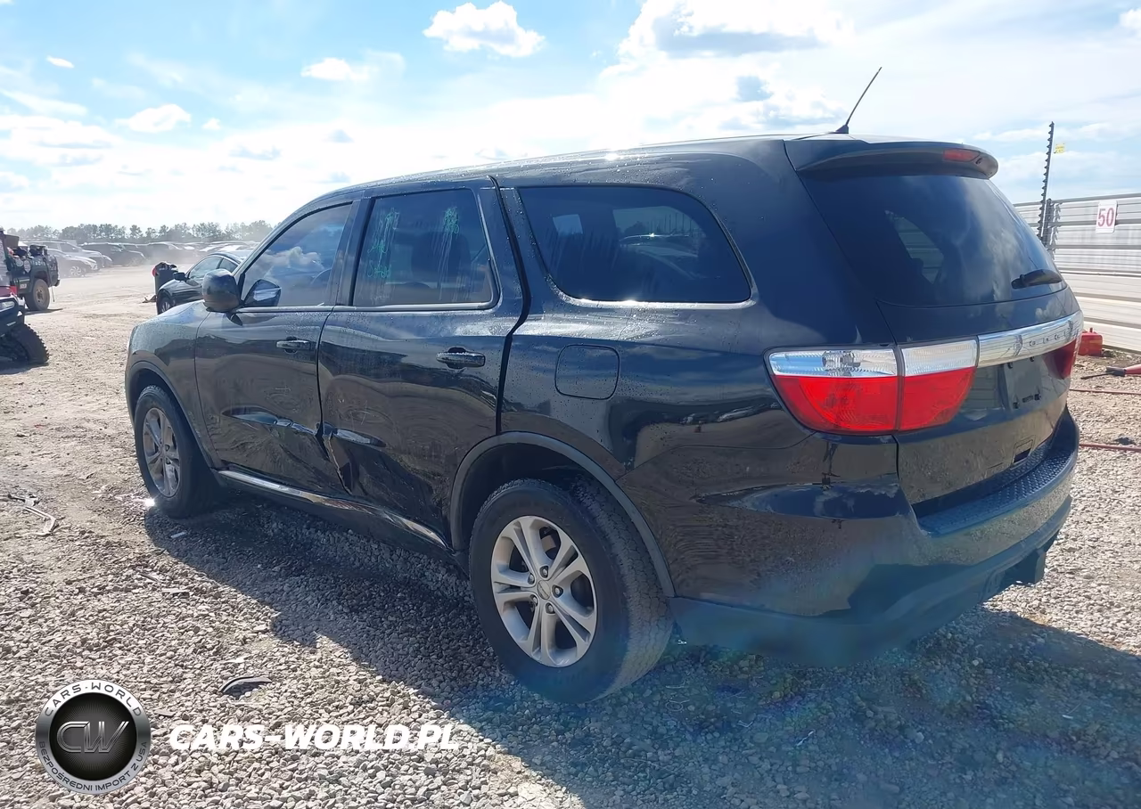 2012 Dodge Durango Sxt VIN:1C4RDJAG6CC271497 - 3