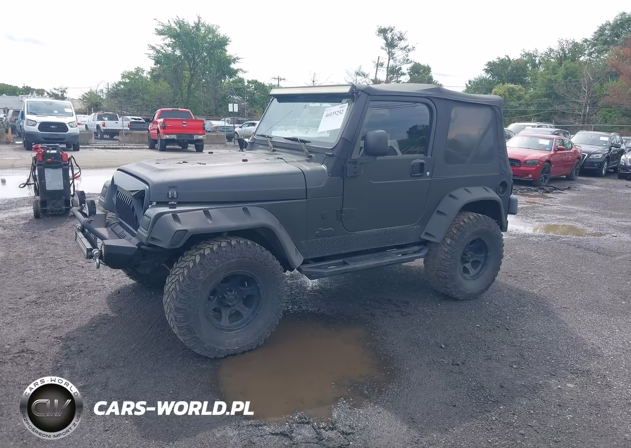 2006 Jeep Wrangler X VIN:1J4FA39S56P774087 - 2