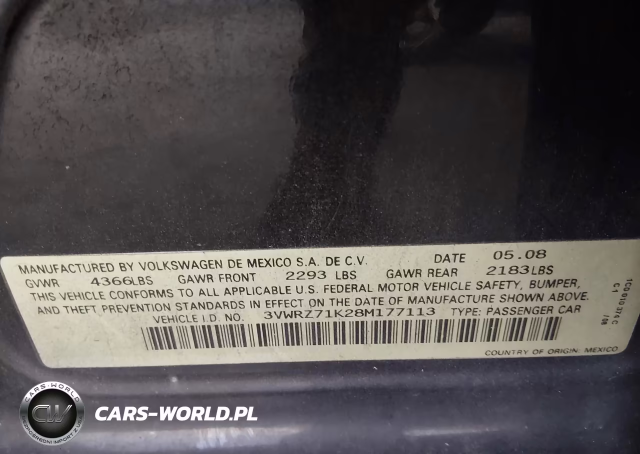 2008 Volkswagen Jetta Se-Sel VIN:3VWRZ71K28M177113 - 9