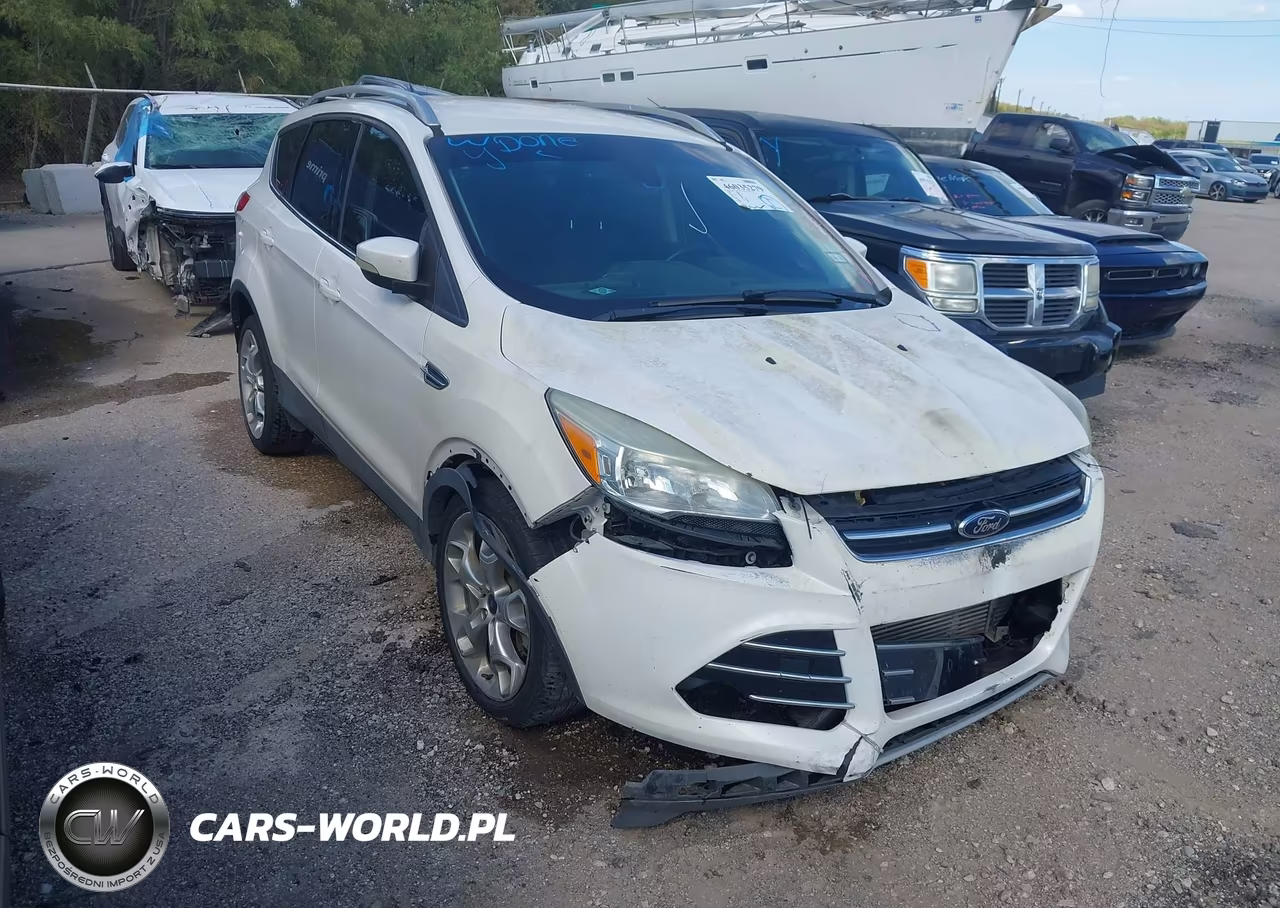 2014 Ford Escape Titanium VIN:1FMCU0J97EUC56985 - 1