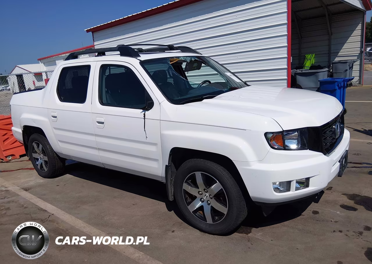 2014 Honda Ridgeline Se VIN:5FPYK1F69EB007592 - 1