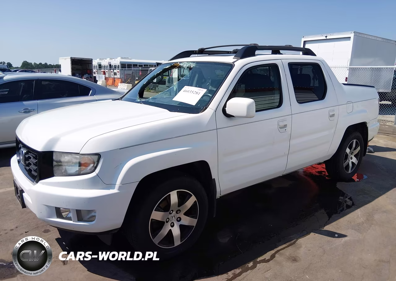 2014 Honda Ridgeline Se VIN:5FPYK1F69EB007592 - 2