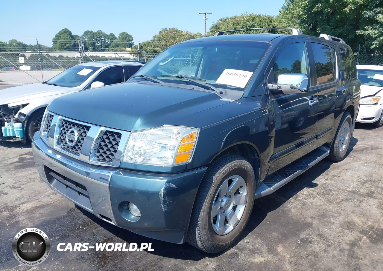 2004 Nissan Pathfinder Armada Le VIN:5N1AA08A74N726053 - 2