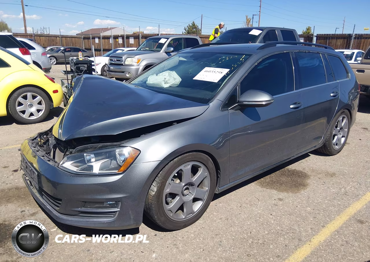 2017 Volkswagen Golf Sportwagen Tsi S-Tsi Se-Tsi Sel VIN:3VWC17AU1HM533162 - 2