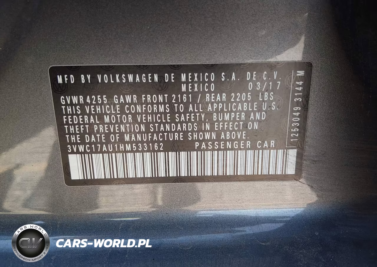 2017 Volkswagen Golf Sportwagen Tsi S-Tsi Se-Tsi Sel VIN:3VWC17AU1HM533162 - 9