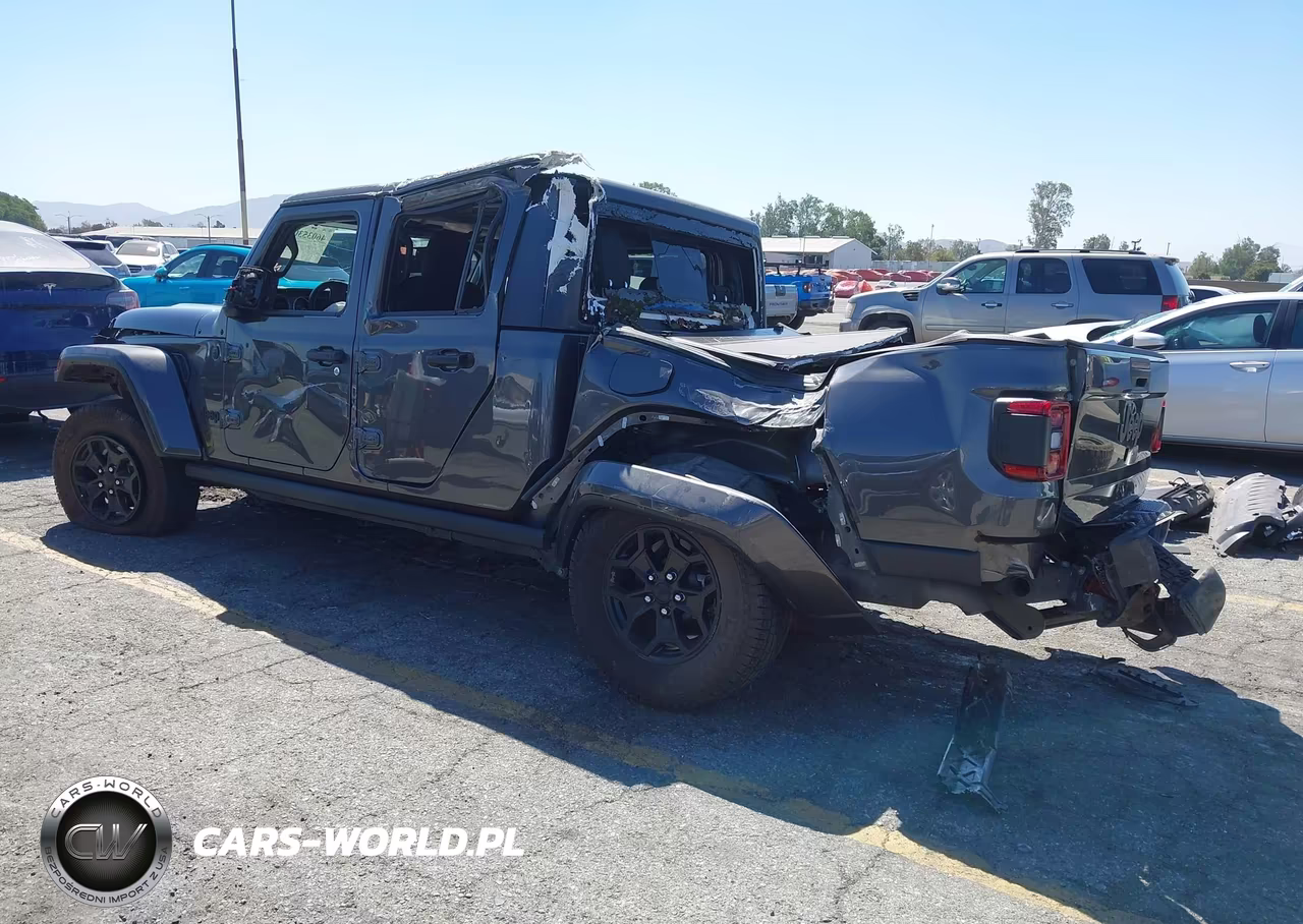 2021 Jeep Gladiator Willys 4X4 VIN:1C6HJTAG4ML572231 - 3