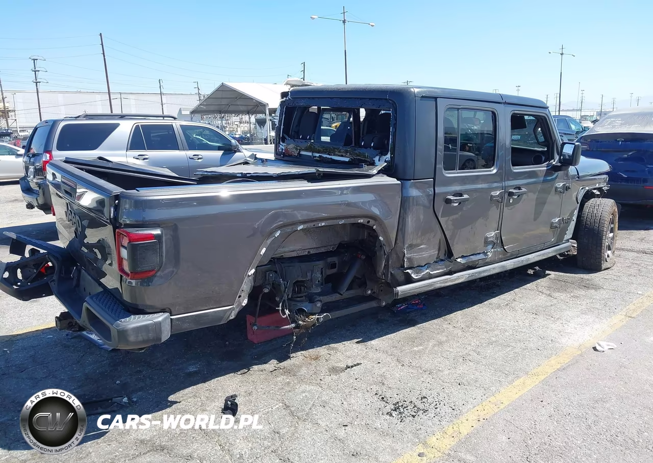 2021 Jeep Gladiator Willys 4X4 VIN:1C6HJTAG4ML572231 - 4