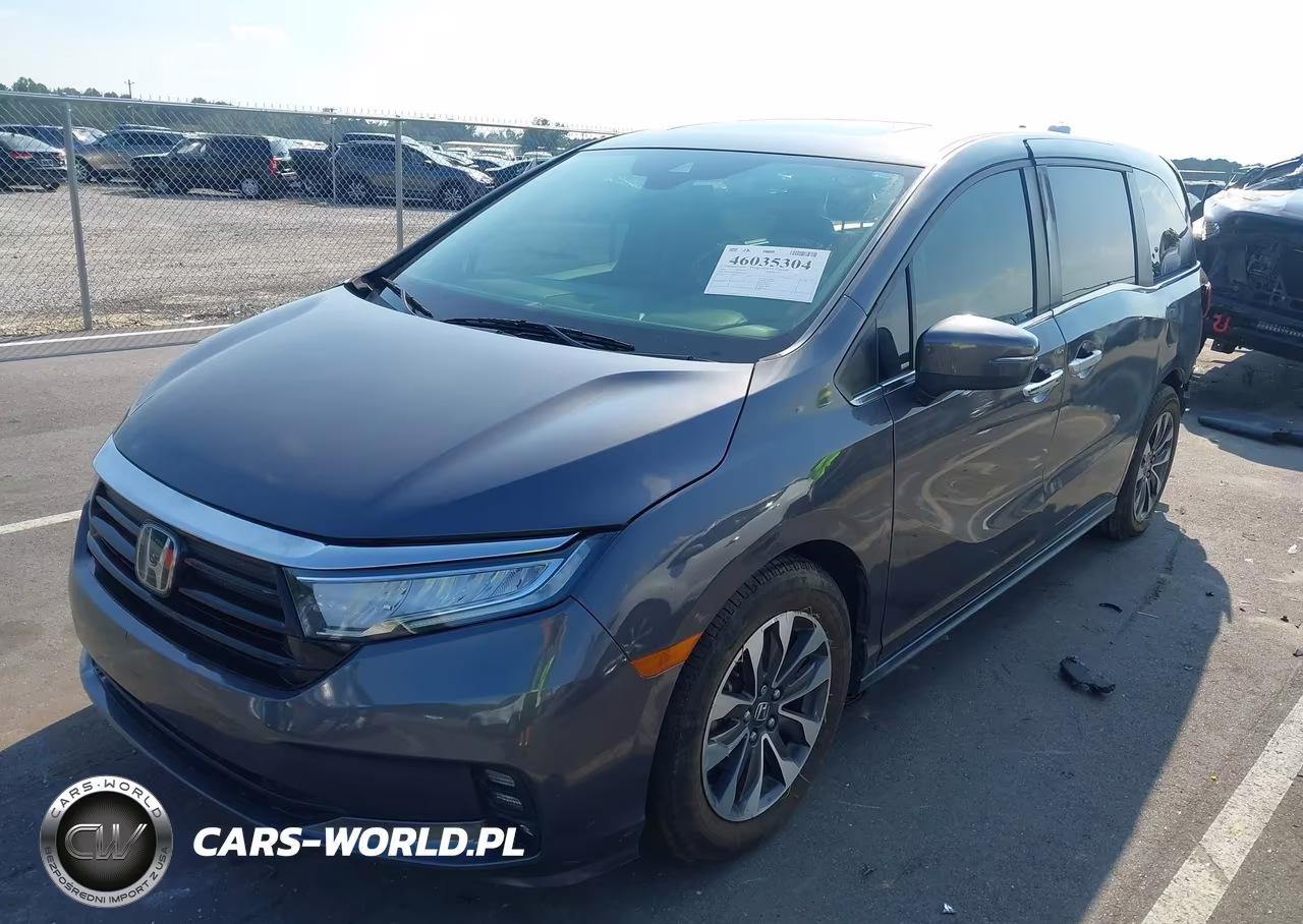 2021 Honda Odyssey Ex-L VIN:5FNRL6H72MB000916 - 2