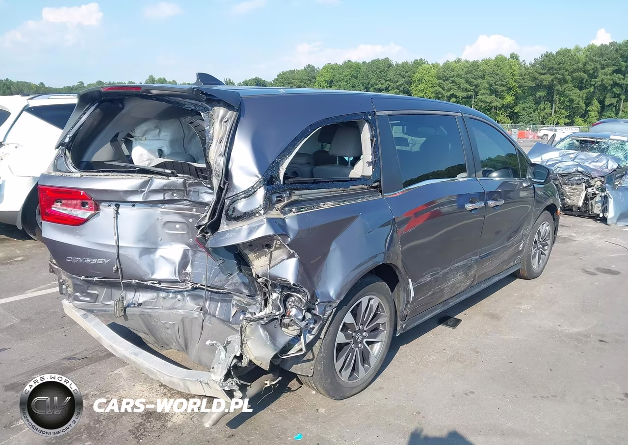 2021 Honda Odyssey Ex-L VIN:5FNRL6H72MB000916 - 4