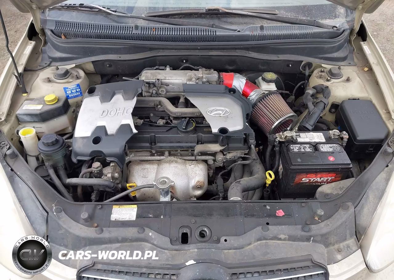 2007 Hyundai Accent Gls VIN:KMHCN46C87U090925 - 10