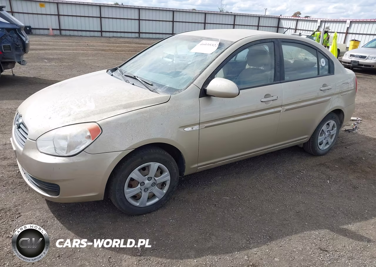 2007 Hyundai Accent Gls VIN:KMHCN46C87U090925 - 2