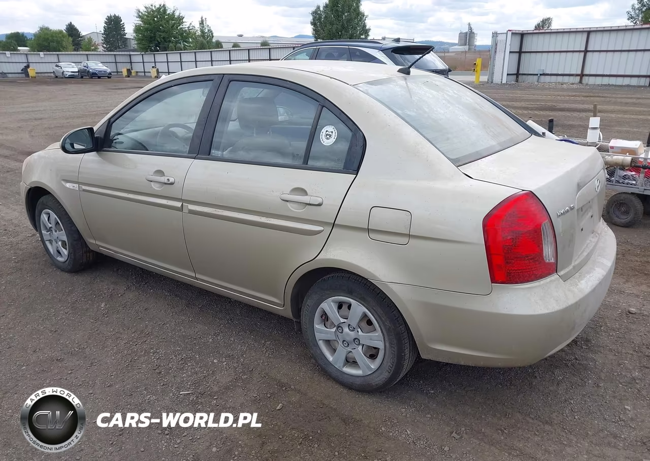2007 Hyundai Accent Gls VIN:KMHCN46C87U090925 - 3