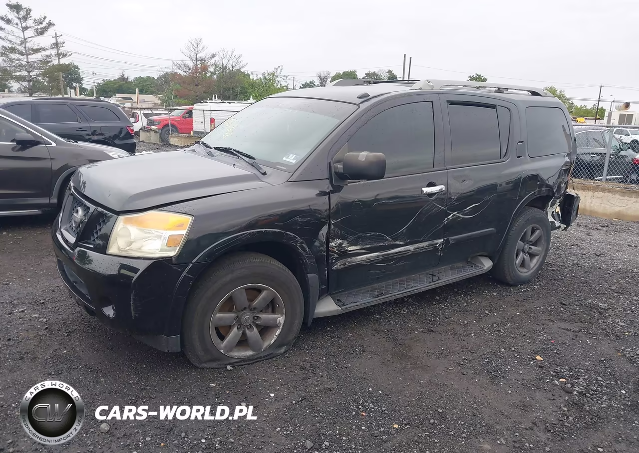 2013 Nissan Armada Sv VIN:5N1AA0NC8DN602928 - 2