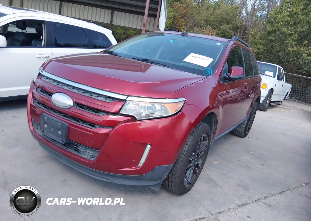 2013 Ford Edge Sel VIN:2FMDK3JC0DBA01185 - 2