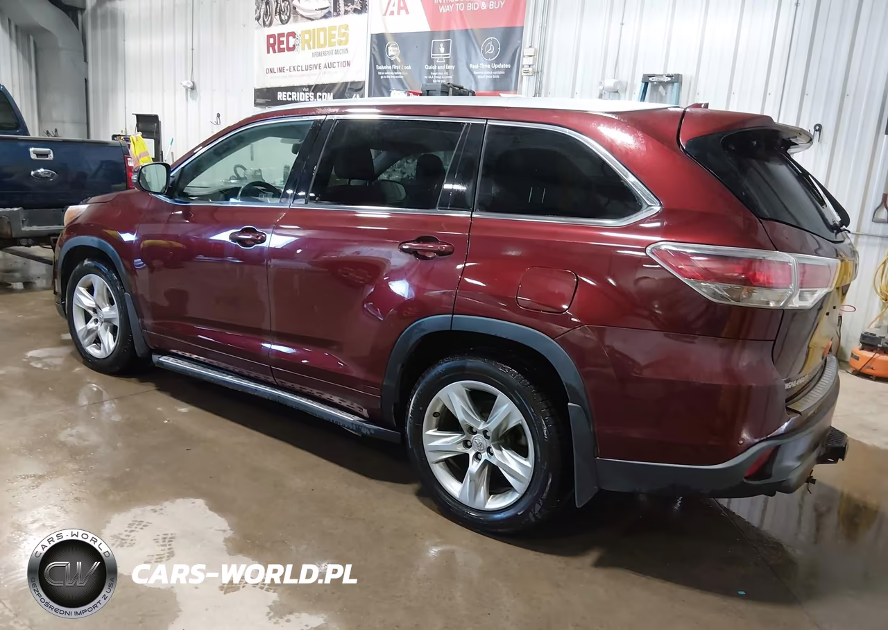 2014 Toyota Highlander Limited V6 VIN:5TDDKRFH7ES039668 - 3