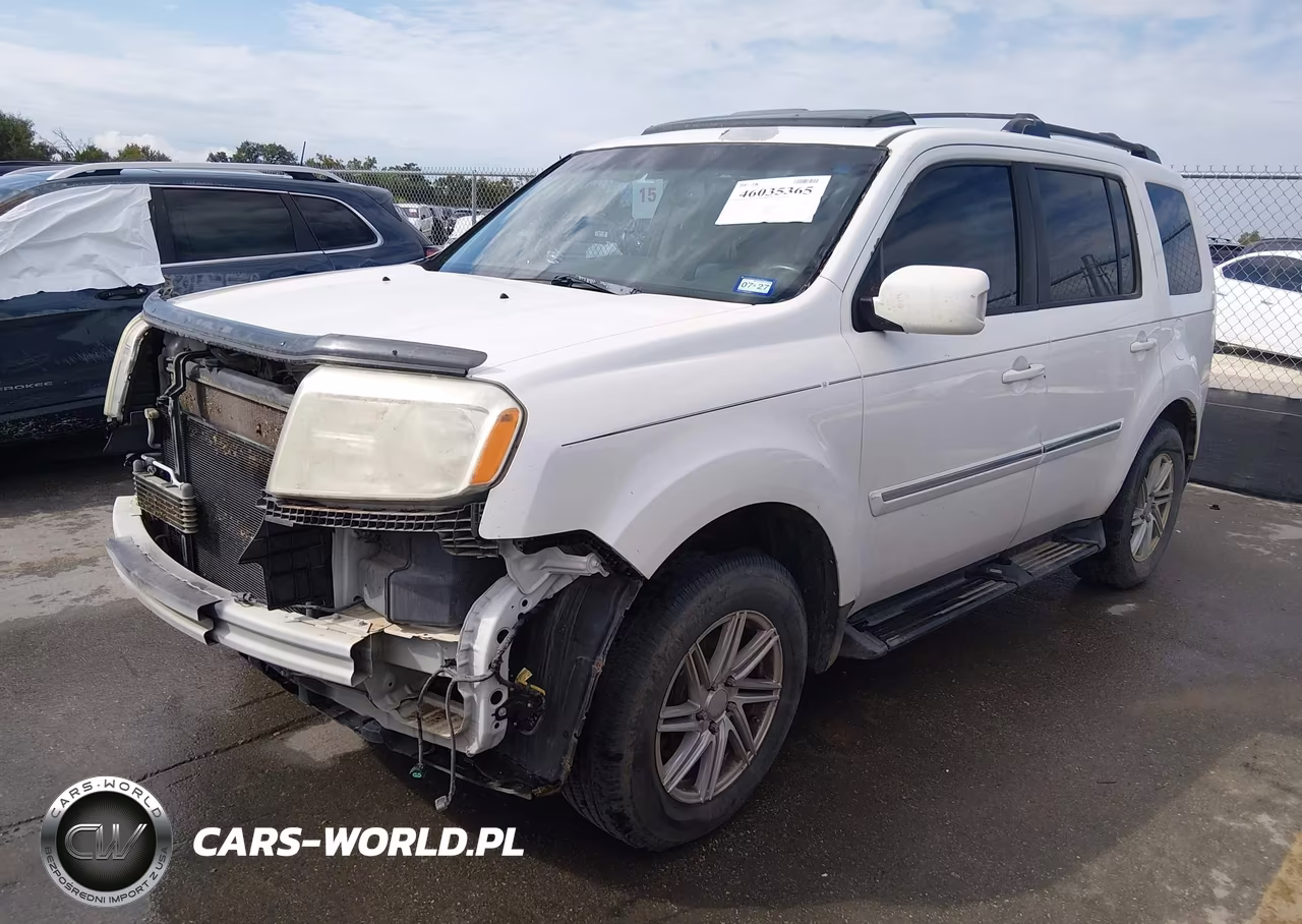 2012 Honda Pilot Touring VIN:5FNYF4H96CB012980 - 2