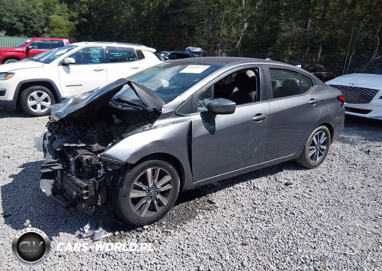 2021 Nissan Versa Sv Xtronic Cvt VIN:3N1CN8EV2ML876601 - 2