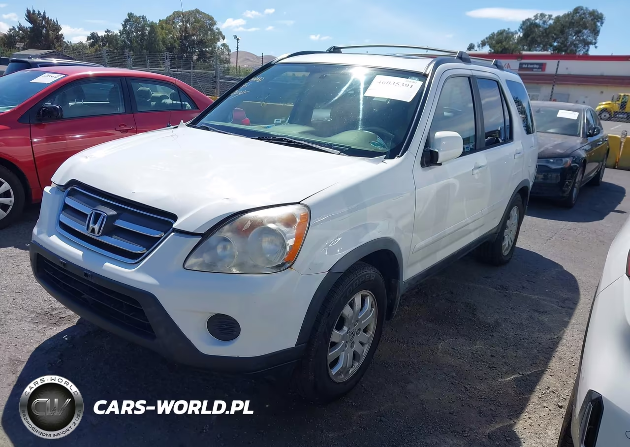 2006 Honda Cr-V Se VIN:JHLRD78906C040273 - 2