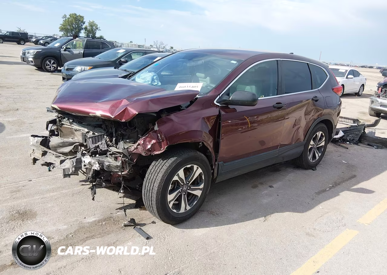 2019 Honda Cr-V Lx VIN:2HKRW6H39KH230018 - 2