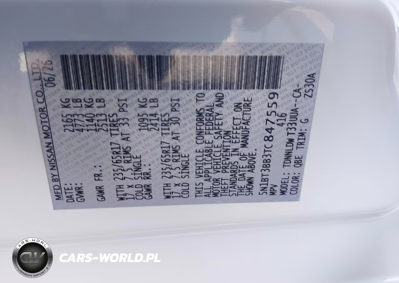 2026 Nissan Rogue Rock Creek VIN:5N1BT3BB3TC847559 - 8
