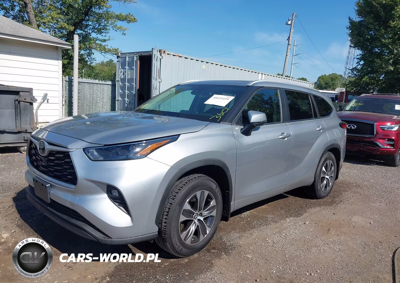 2023 Toyota Highlander Xle VIN:5TDKDRAH2PS004693 - 2