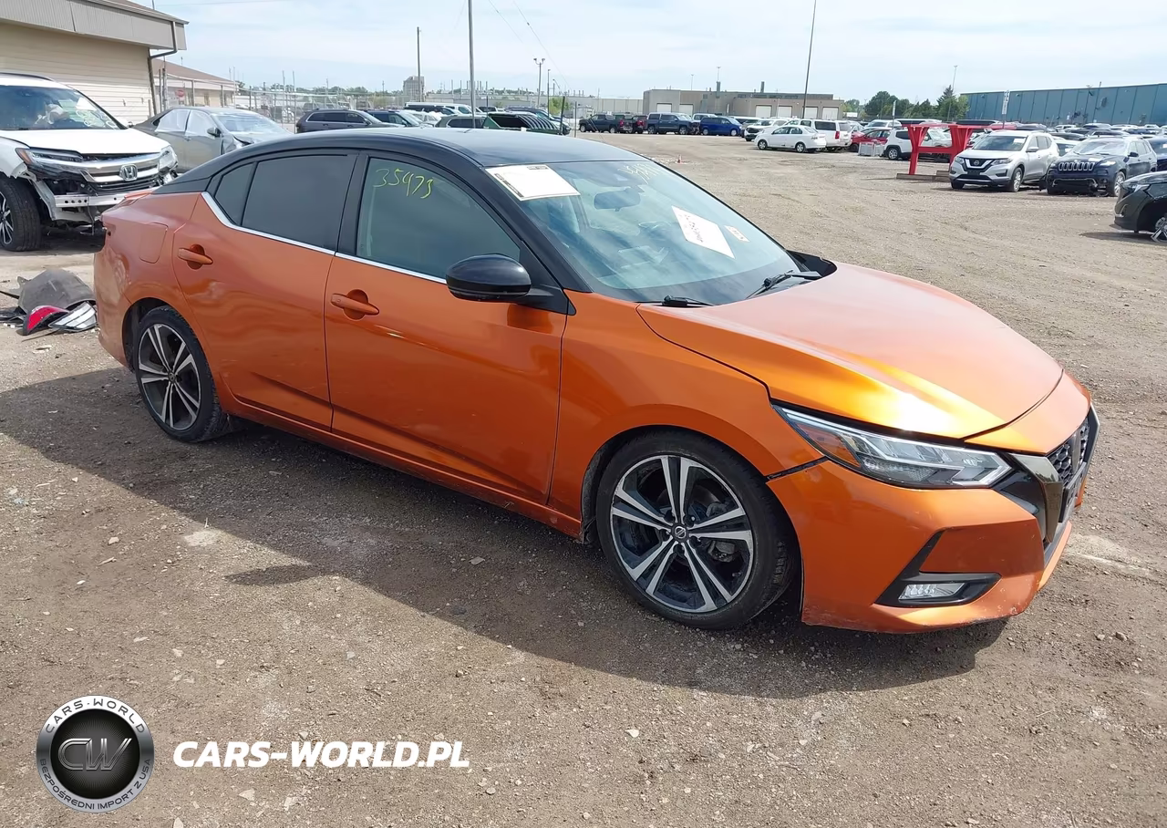 2020 Nissan Sentra Sr Xtronic Cvt VIN:3N1AB8DV6LY231307 - 1