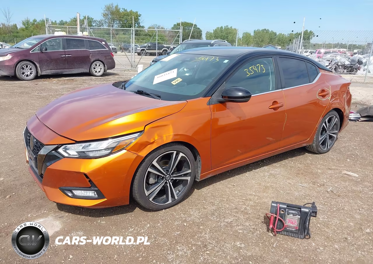 2020 Nissan Sentra Sr Xtronic Cvt VIN:3N1AB8DV6LY231307 - 2