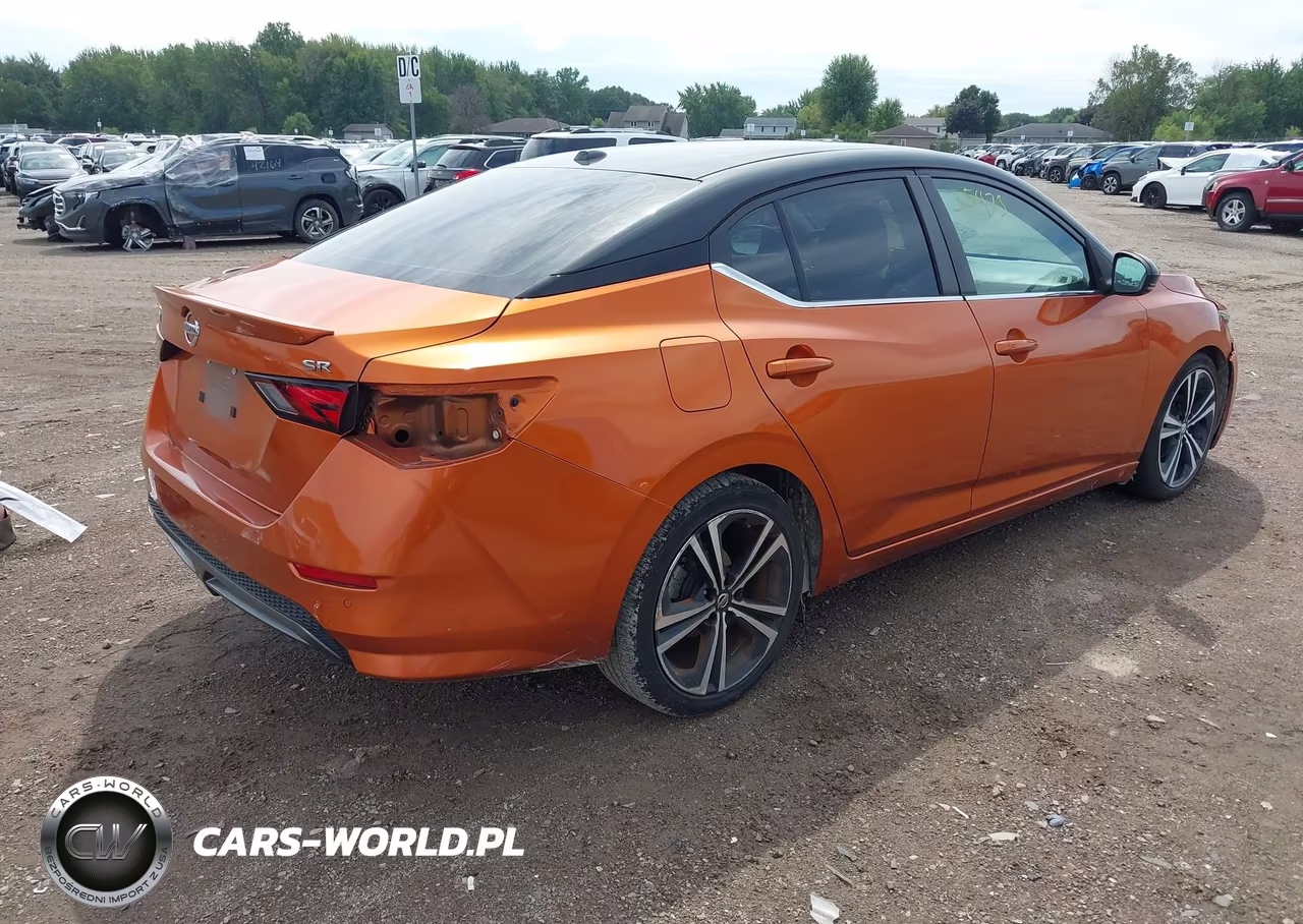 2020 Nissan Sentra Sr Xtronic Cvt VIN:3N1AB8DV6LY231307 - 4