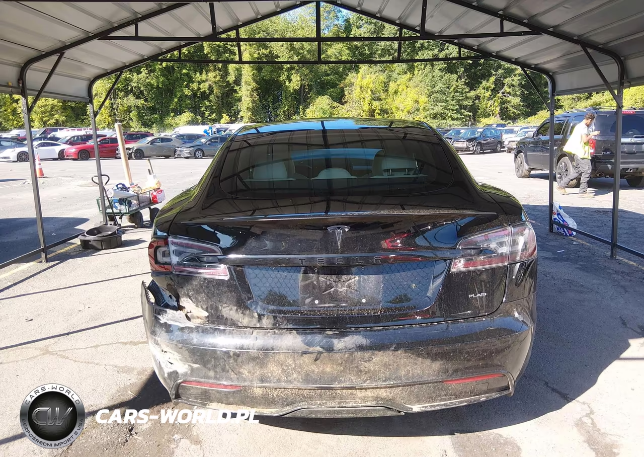 2021 Tesla Model S Plaid Tri Motor All-Wheel Drive VIN:5YJSA1E68MF455923 - 17