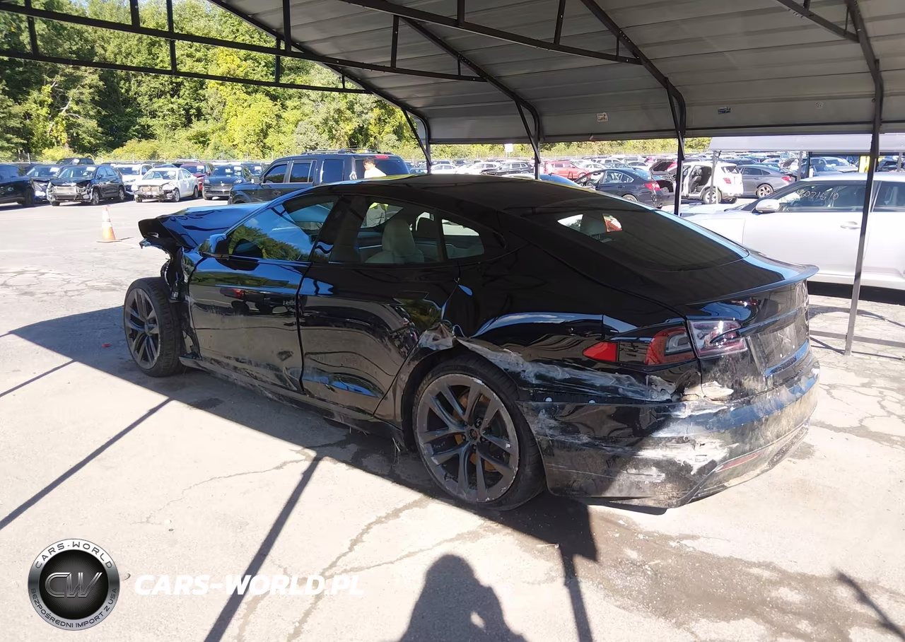 2021 Tesla Model S Plaid Tri Motor All-Wheel Drive VIN:5YJSA1E68MF455923 - 3