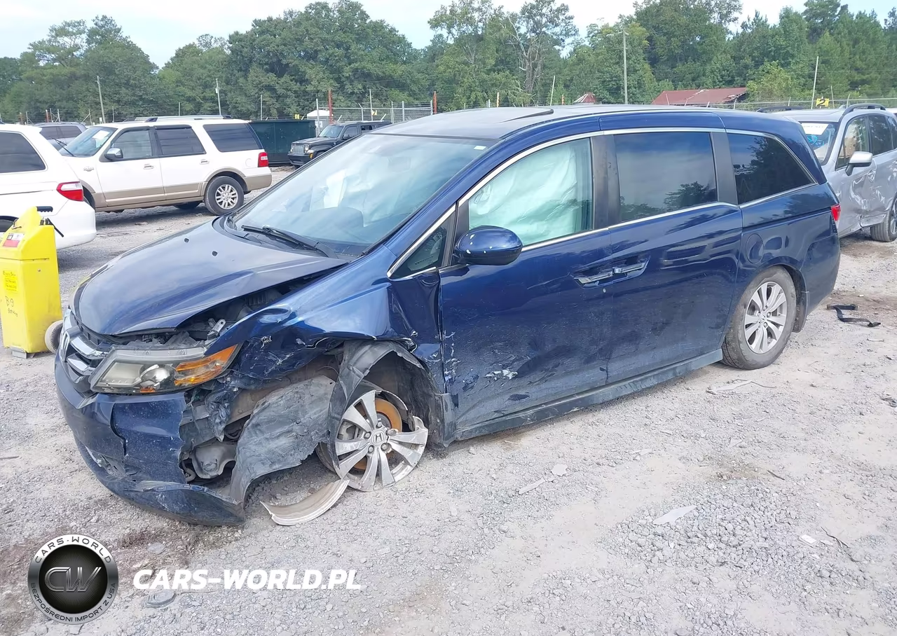2015 Honda Odyssey Ex-L VIN:5FNRL5H61FB112773 - 2