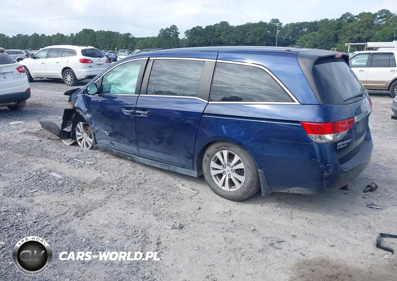 2015 Honda Odyssey Ex-L VIN:5FNRL5H61FB112773 - 3