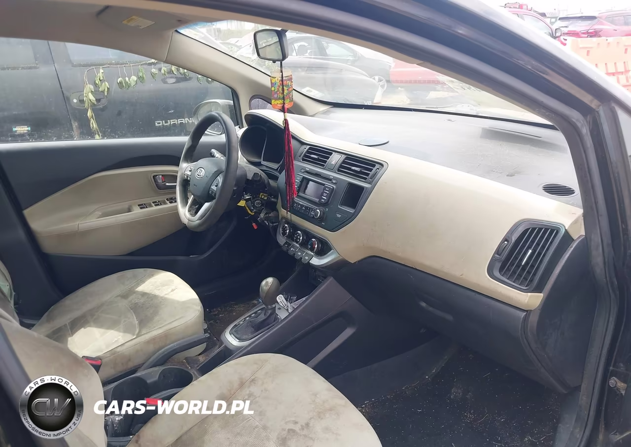 2012 Kia Rio Lx VIN:KNADM4A34C6047231 - 5