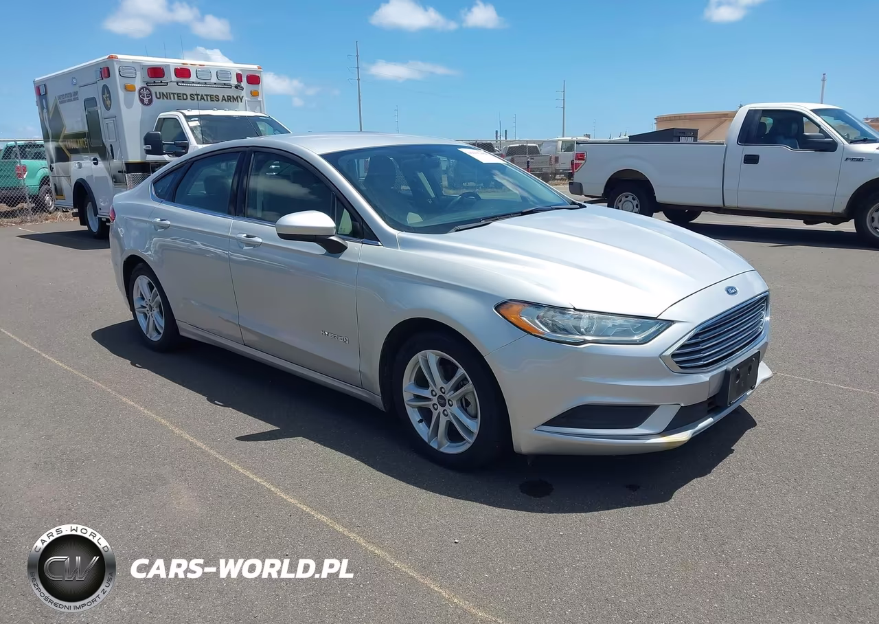 2018 Ford Fusion Hybrid S VIN:3FA6P0UU9JR243669 - 1